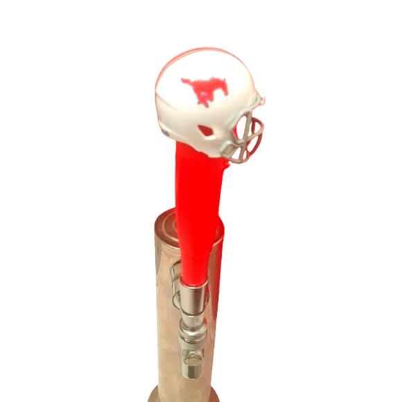 NCAA SMU Tap Handle Kegerator Mustangs Football Wood ACC Keg - Picture 1 of 4